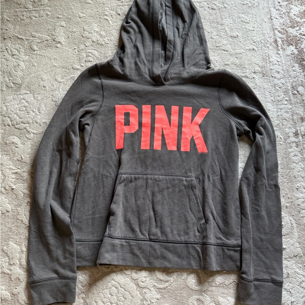Victoria's Secret Pink Gray Hoodie